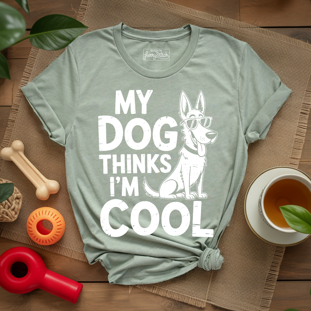 My Dog Thinks I'm Cool T-shirt
