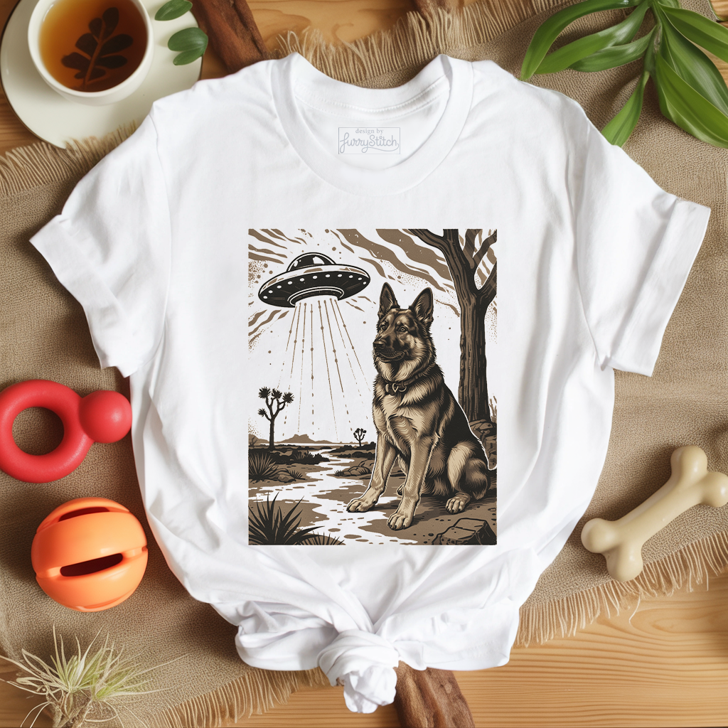 UFO Shepherd T-shirt