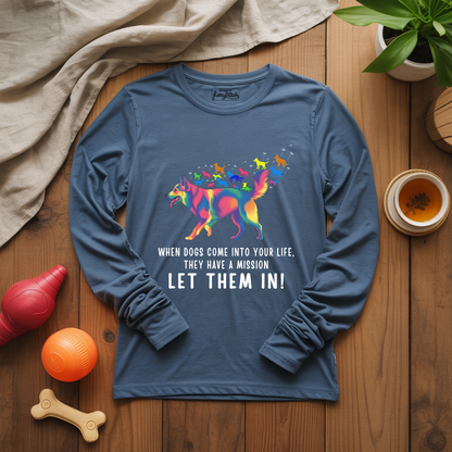 Colorful Shepherd Mission Long Sleeve T-shirt