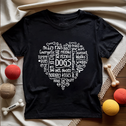 Heart of Dog Love T-shirt