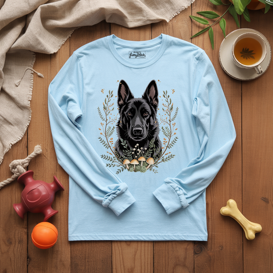 Bohemian Black Shepherd Long Sleeve T-shirt