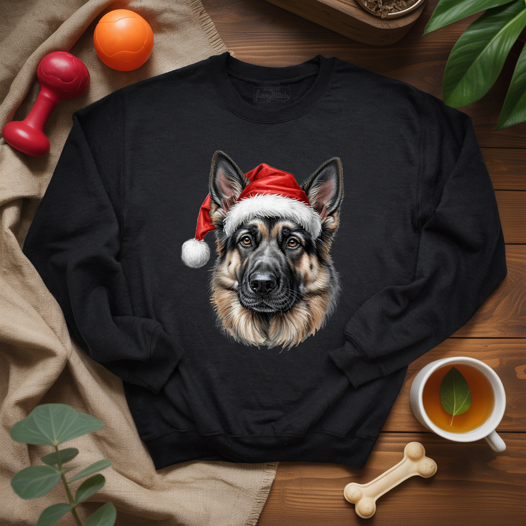 Merry German Shepherd Sweatshirt