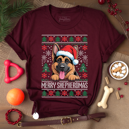 Shepherd Ugly Christmas T-shirt
