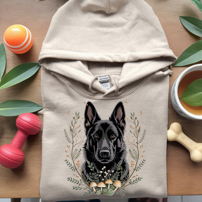Bohemian Black Shepherd Hoodie