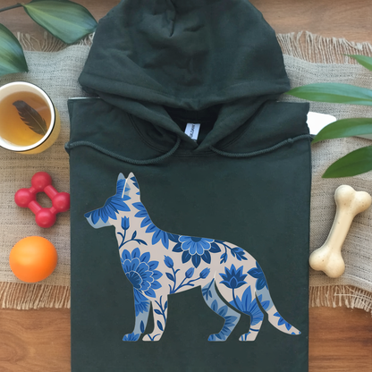Blue Bloom Shepherd Hoodie
