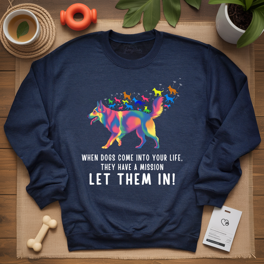 Colorful Shepherd Mission Sweatshirt