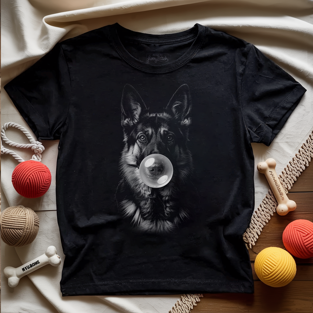 Bubblegum Shepherd Silhouette T-shirt
