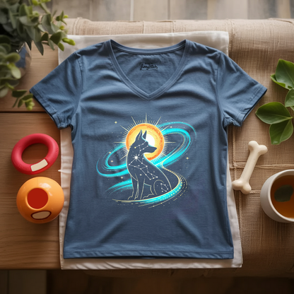 Shepherd of the Universe Lady V-Neck