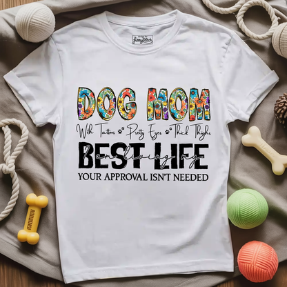 Dog Mom Tattoos T-shirt