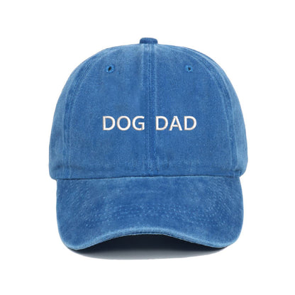 Dog Dad Embroidered Baseball Cap