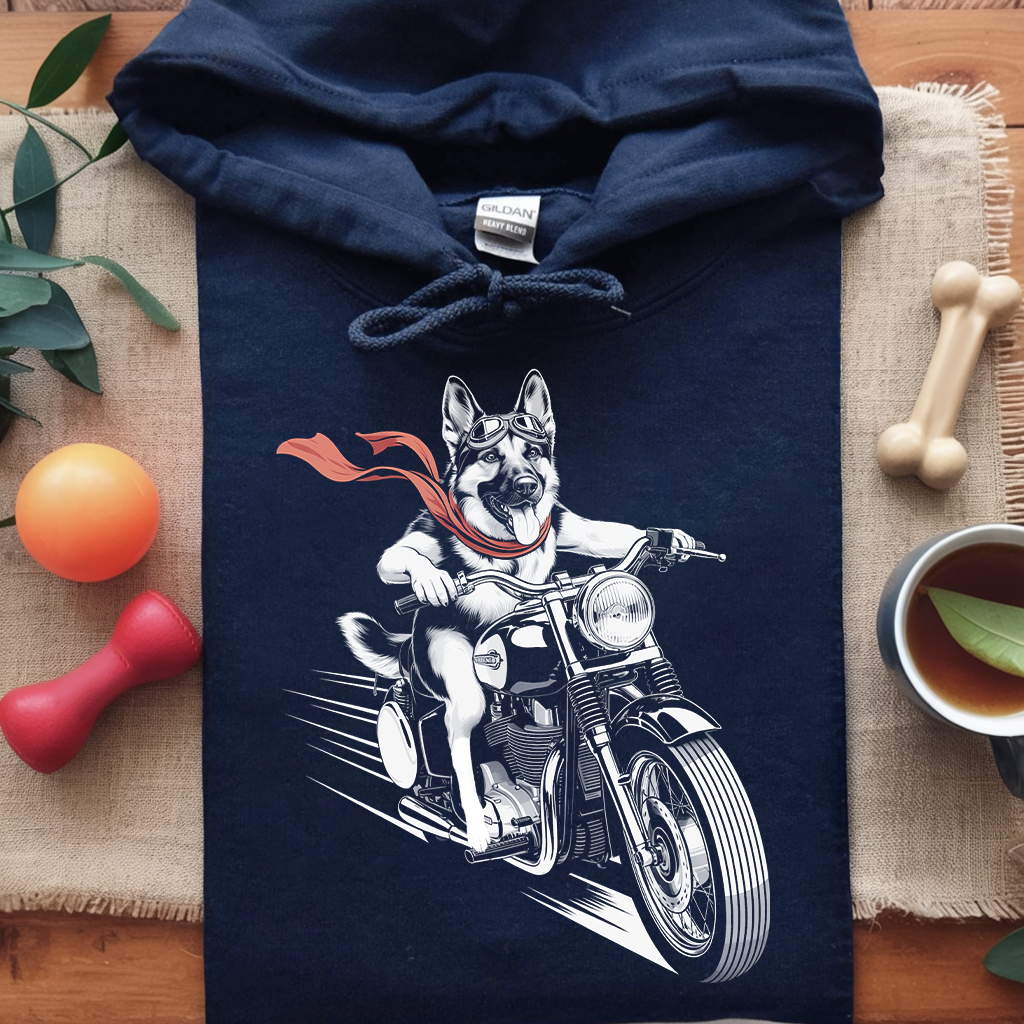 Motorcycle Shepherd Hoodie
