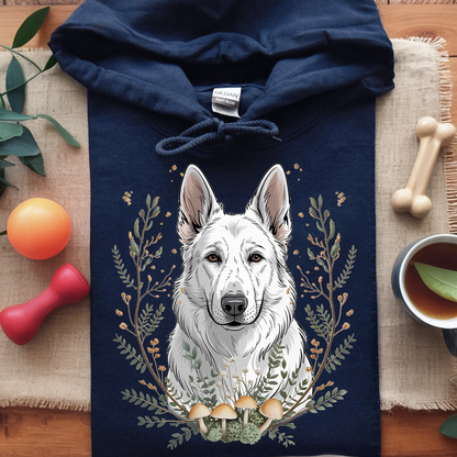 Bohemian White Shepherd Hoodie