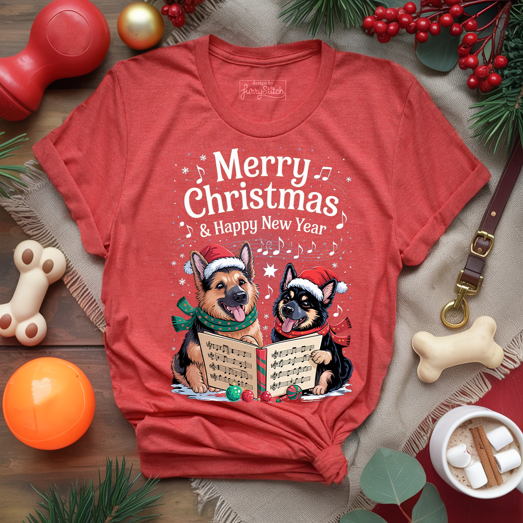 Singing Shepherds Christmas T-shirt