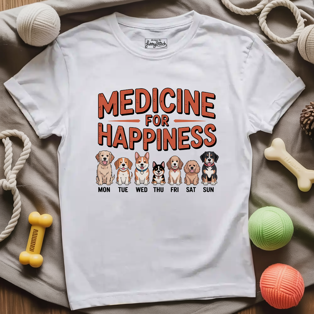 Medicine For Happiness T-shirt