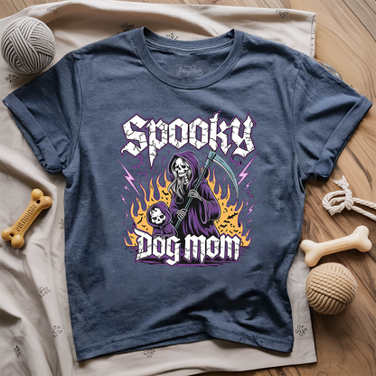 Spooky Dog Mom T-shirt