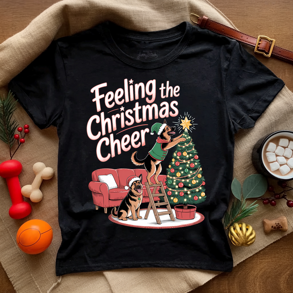 GSD Holiday Spirit T-shirt