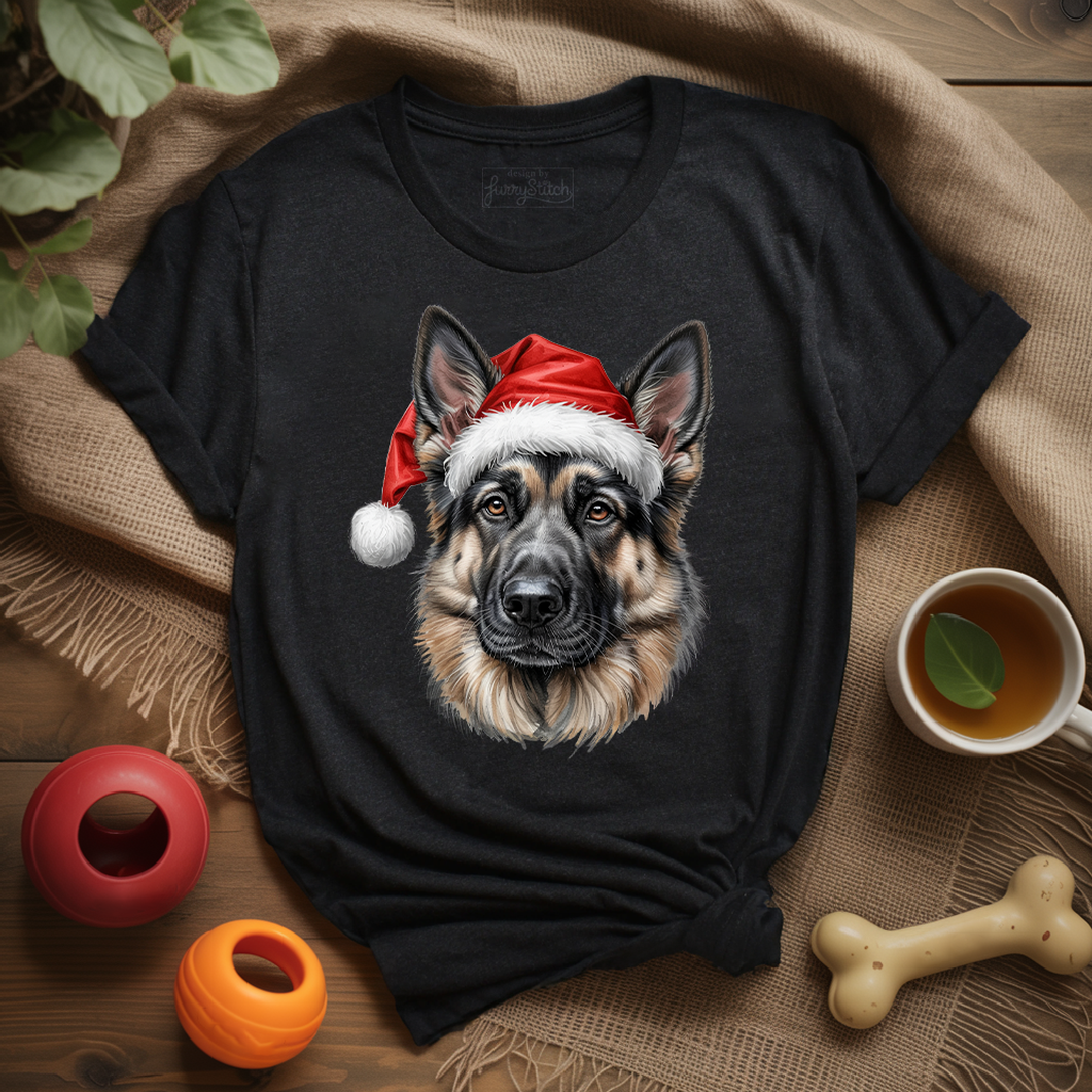 Merry German Shepherd T-shirt