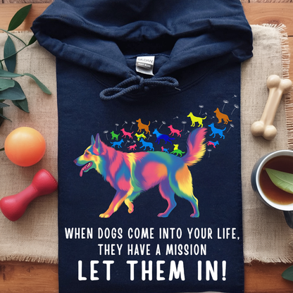 Colorful Shepherd Mission Hoodie