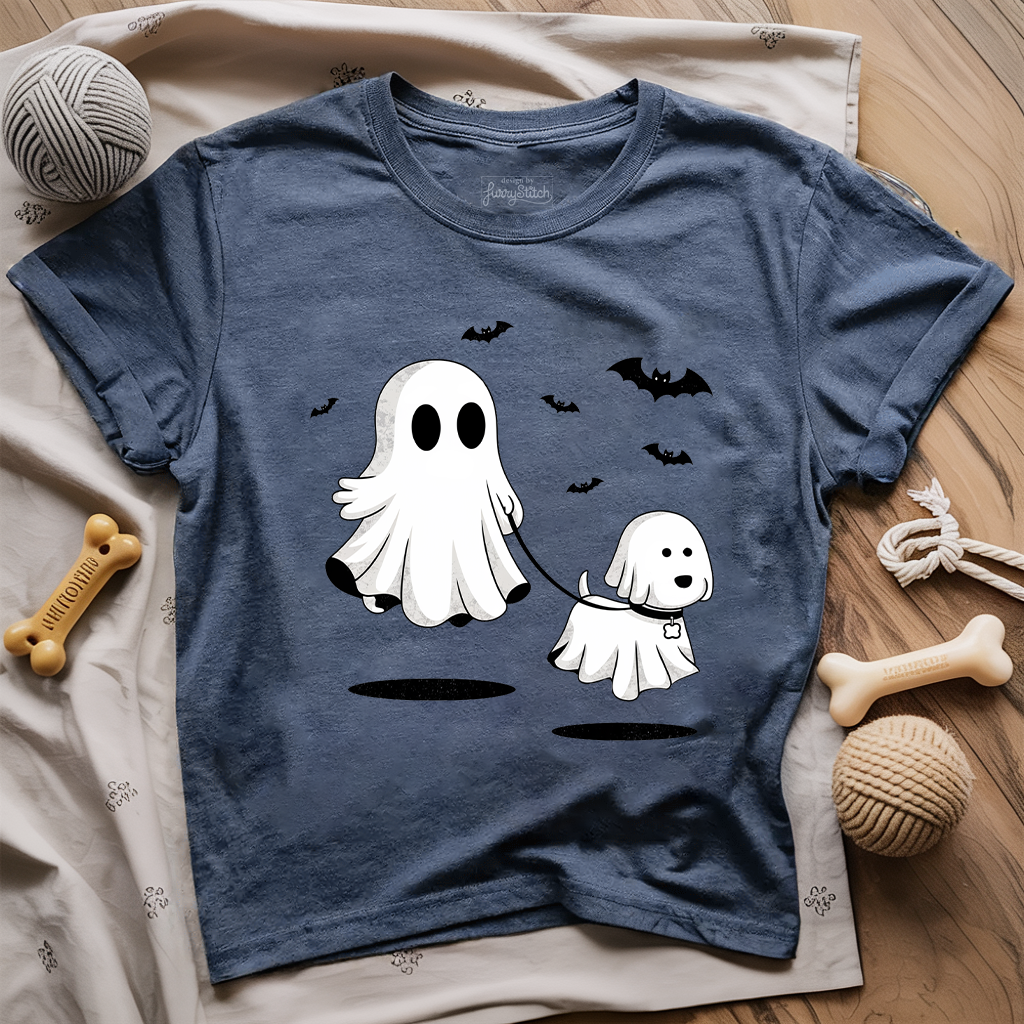 Ghost Walking Dog T-shirt