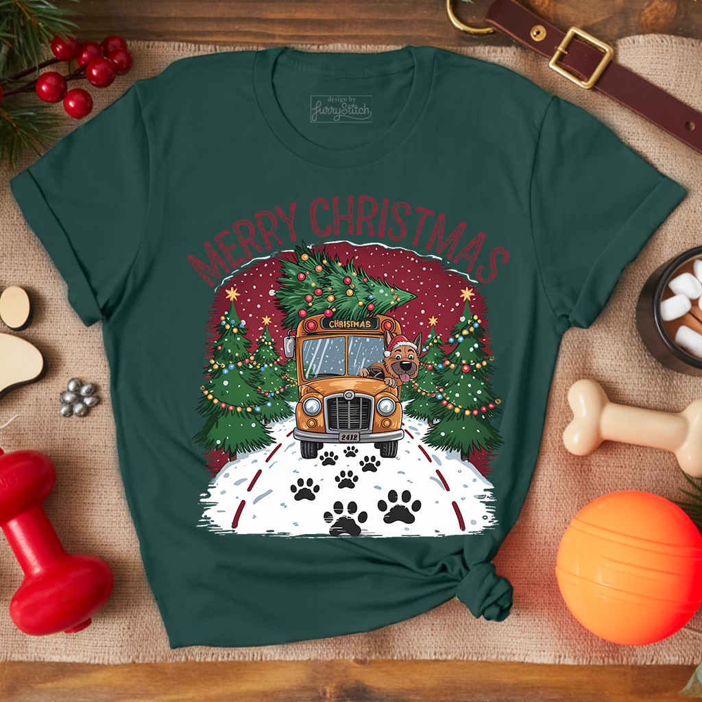 GSD Christmas Ride T-shirt