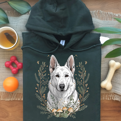 Bohemian White Shepherd Hoodie