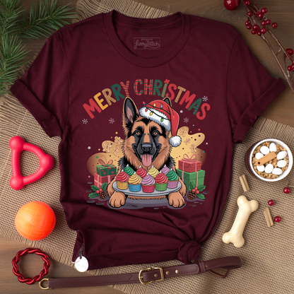 Merry Shepherdmas Cupcake T-shirt