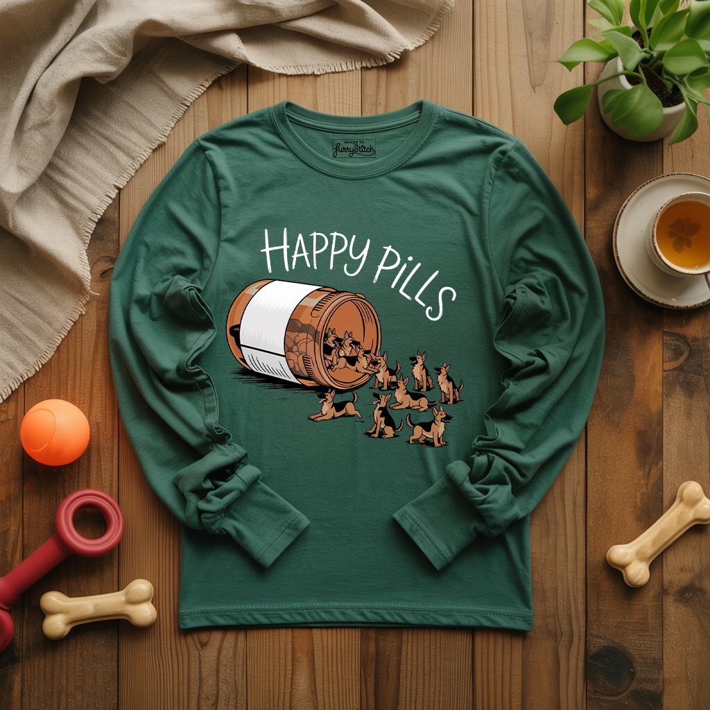Happy Pills Long Sleeve T-shirt