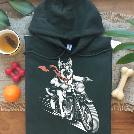Motorcycle Shepherd Hoodie