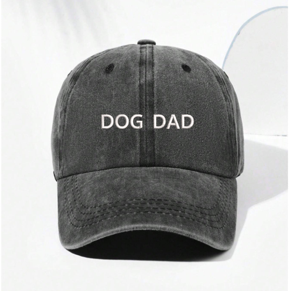 Dog Dad Embroidered Baseball Cap