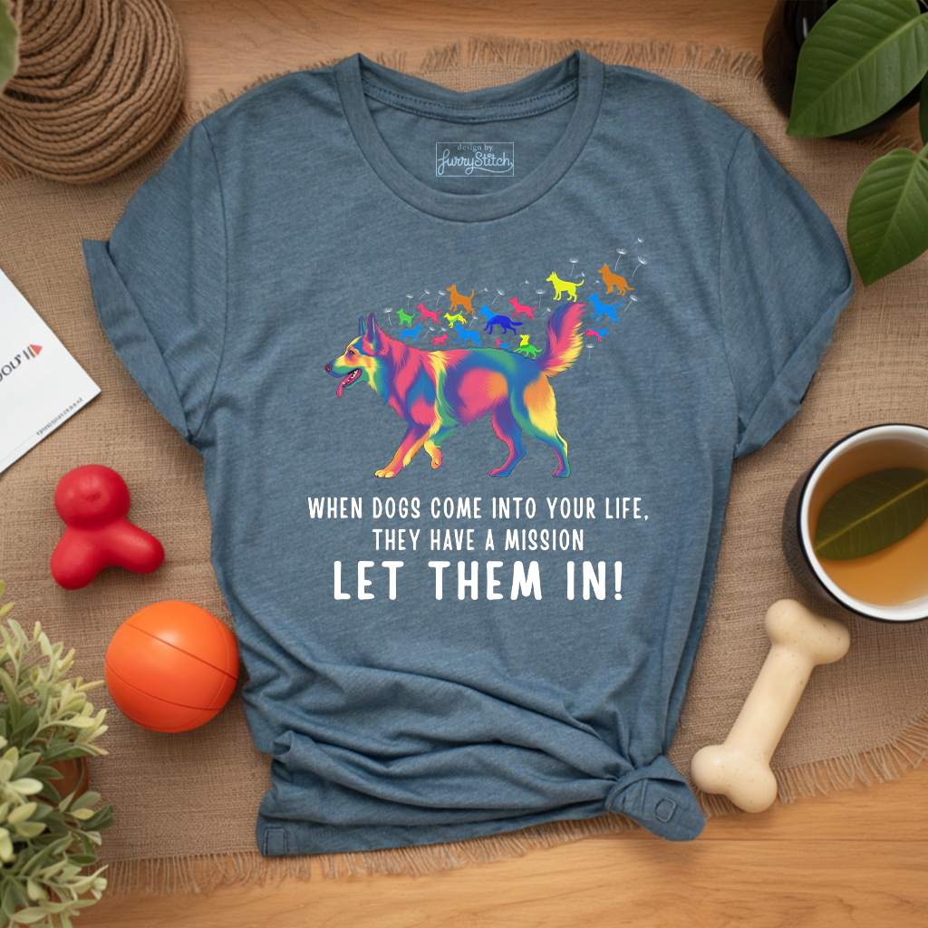 Colorful Shepherd Mission T-shirt