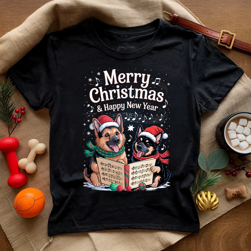 Singing Shepherds Christmas T-shirt