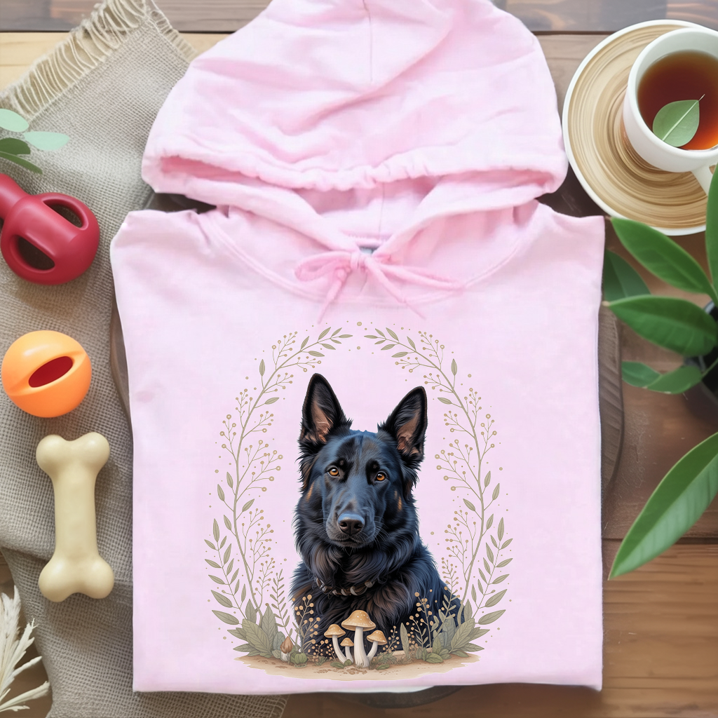 Bohemian Black Shepherd Hoodie