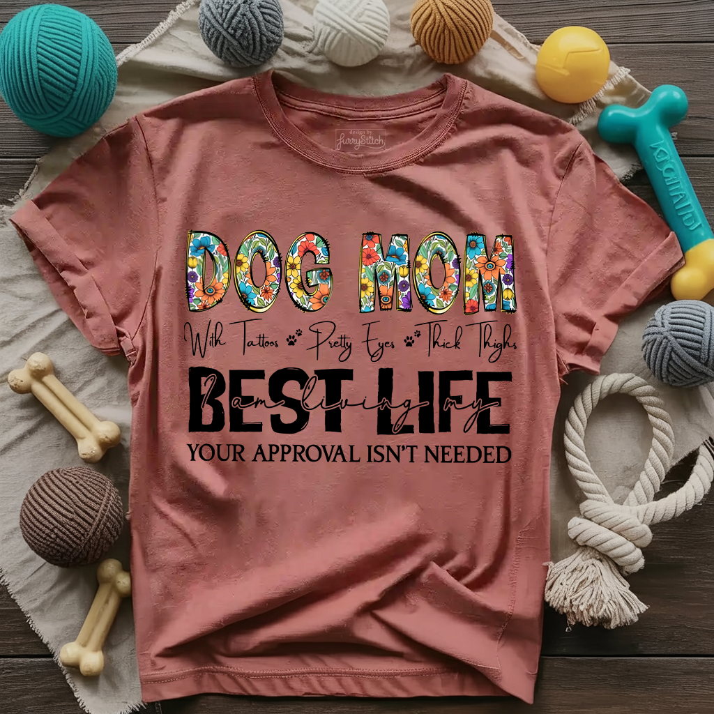 Dog Mom Tattoos T-shirt