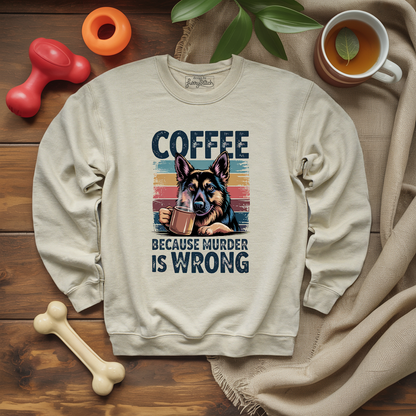 Coffee Shepherd Funny Sweatshirt