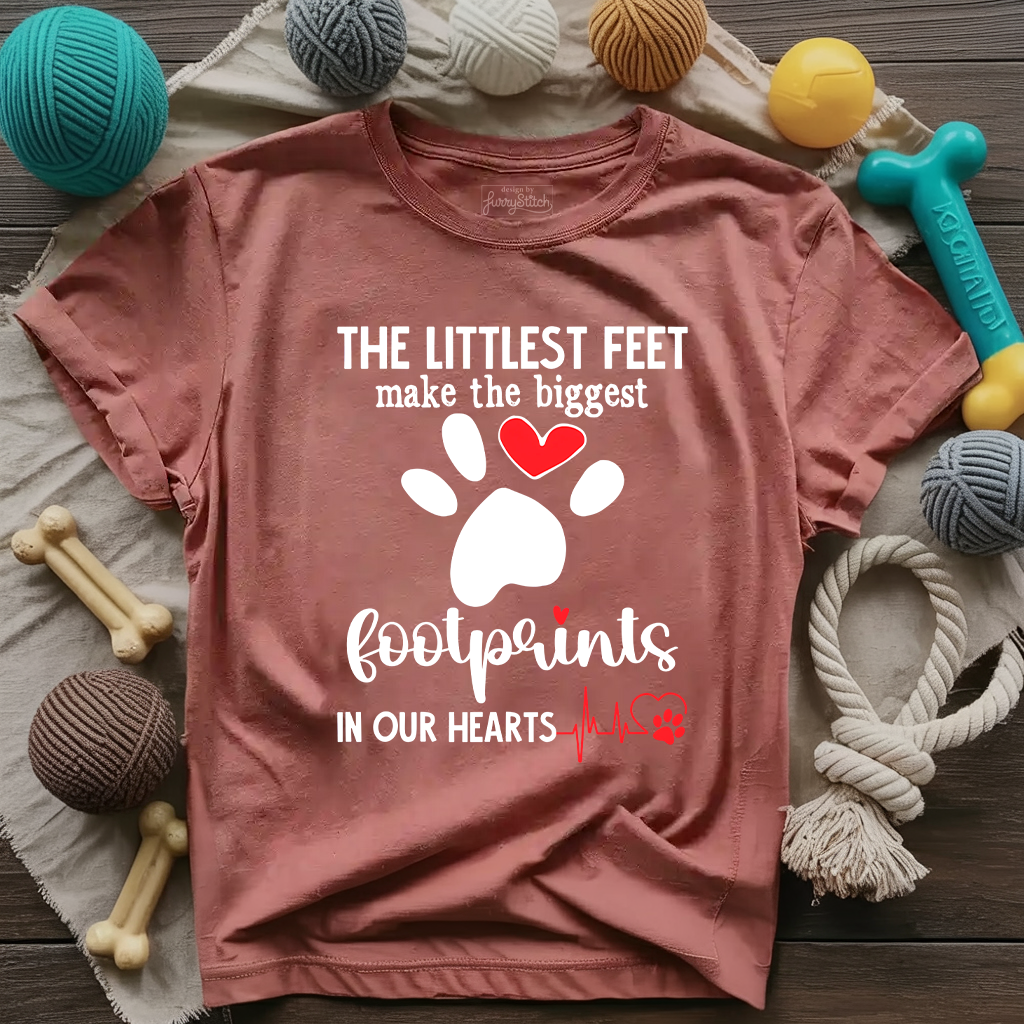 Little Feet Big Hearts T-shirt