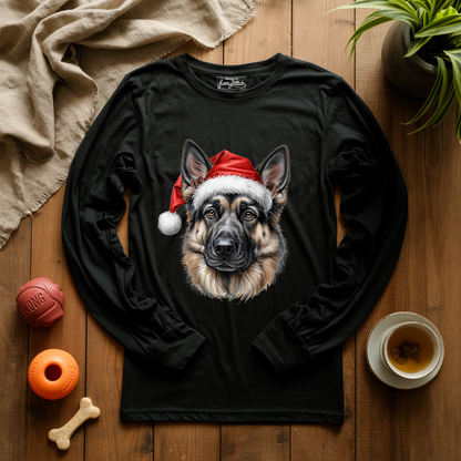 Merry German Shepherd Long Sleeve T-shirt