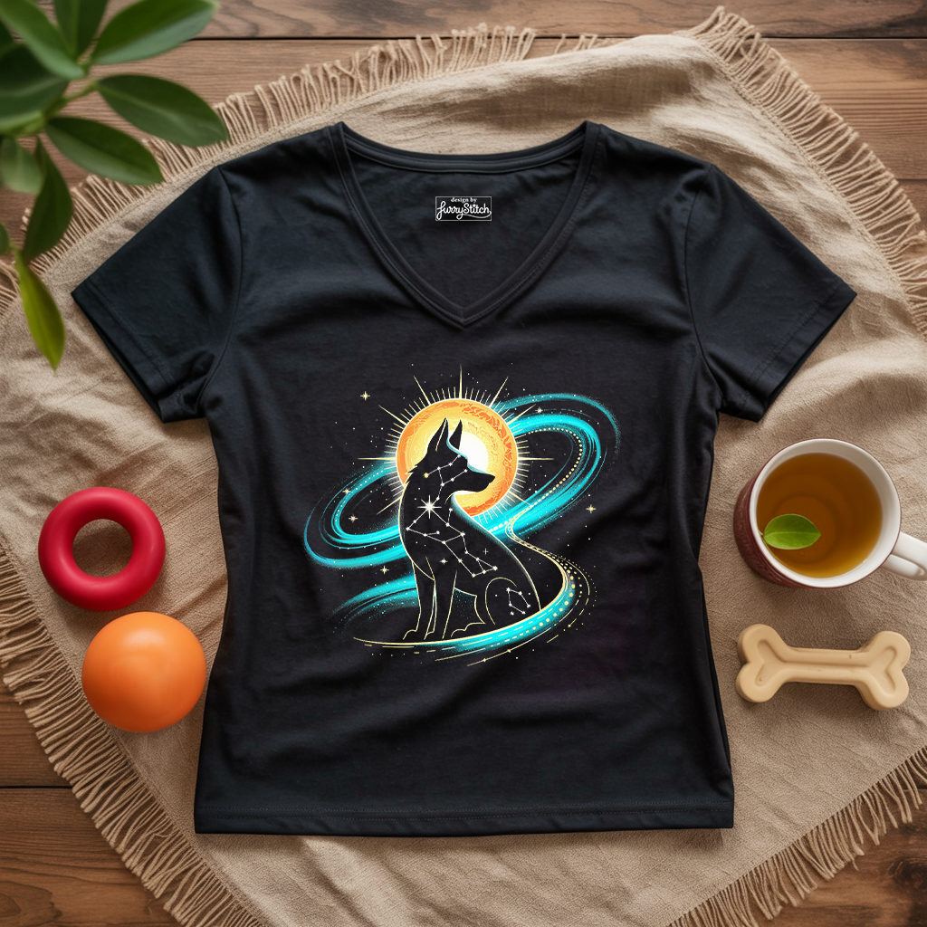 Shepherd of the Universe Lady V-Neck