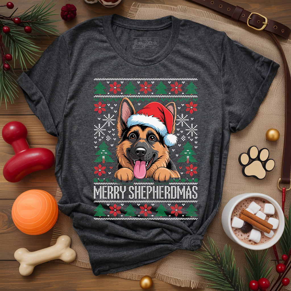 Shepherd Ugly Christmas T-shirt
