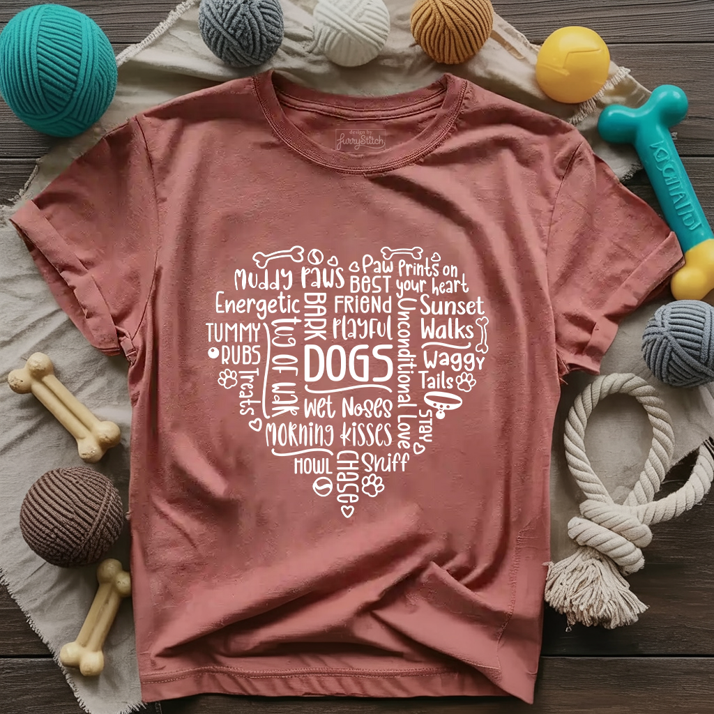 Heart of Dog Love T-shirt