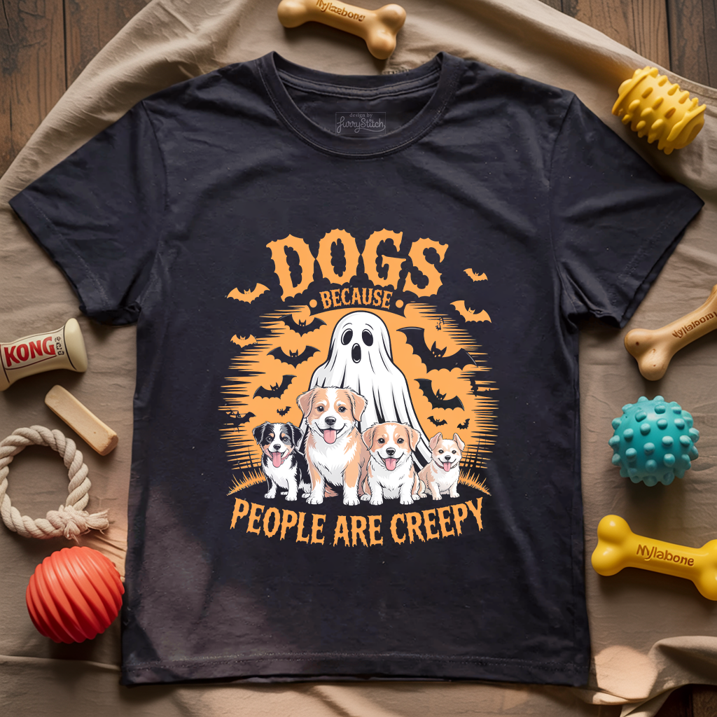 Dogs People Creepy T-shirt