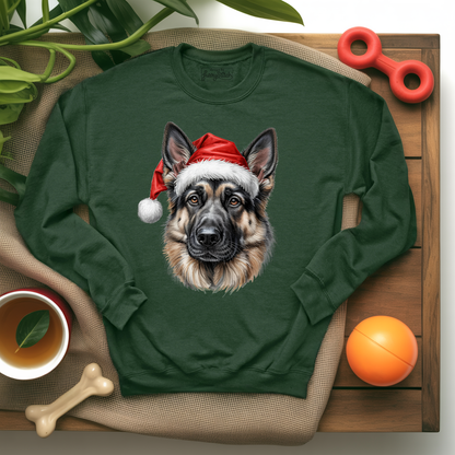 Merry German Shepherd Sweatshirt