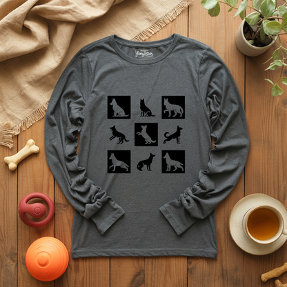 Shepherd Checkerboard Long Sleeve T-shirt