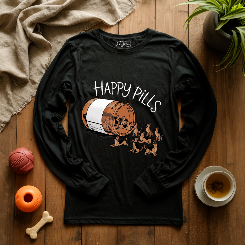 Happy Pills Long Sleeve T-shirt