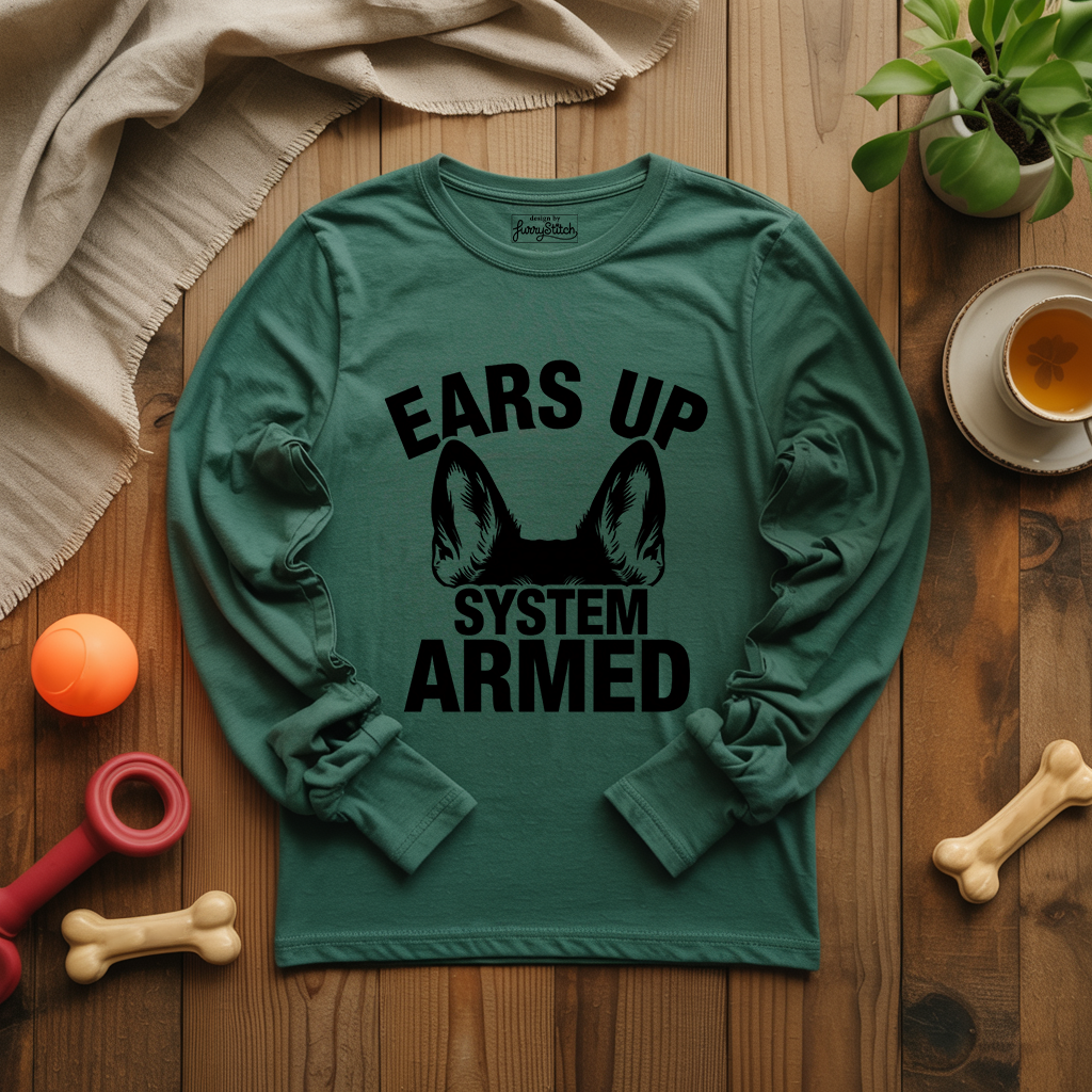 Ears Up System Armed Long Sleeve T-shirt