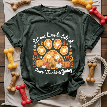 Thanksgiving Dog T-shirt