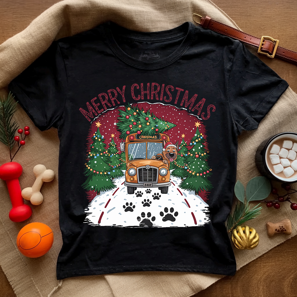 GSD Christmas Ride T-shirt