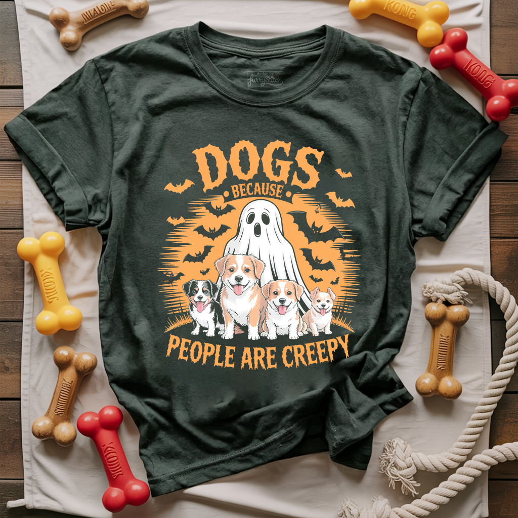Dogs People Creepy T-shirt