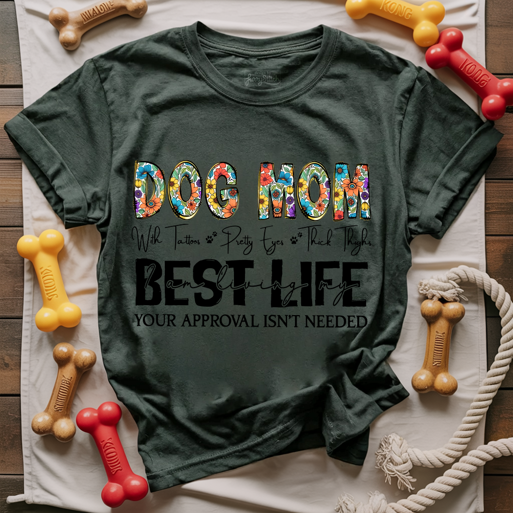 Dog Mom Tattoos T-shirt