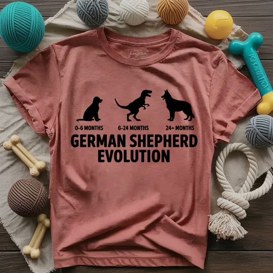German Shepherd Evolution T-shirt