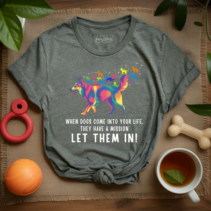 Colorful Shepherd Mission T-shirt